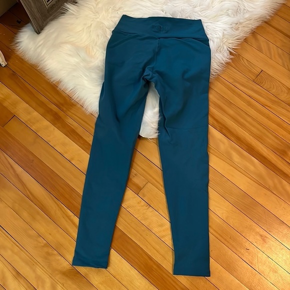 Booty By Brabants Textureless Leggings Turquoise - Picture 2 of 6